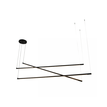 полилей 22237 PENDANT LED LIGHT 64W BLACK