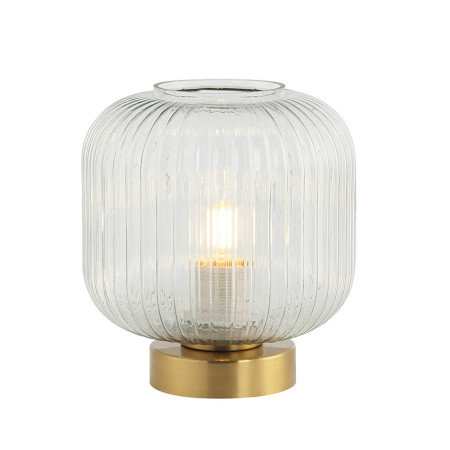 настолна лампа 20250 TABLE LAMP E27 MAX 25W GLASS TRANSPARENT BRA