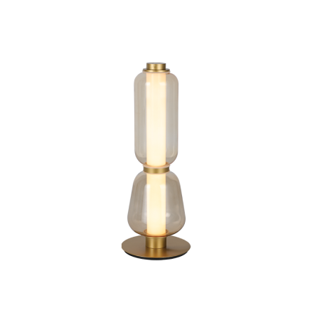 настолна лампа 23060 TABLE LED LIGHT 7W 3000K METAL-GLASS,GOLD-CH