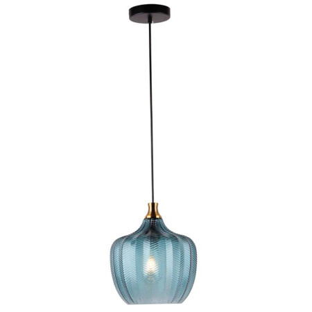 пендел 19175 PENDANT LAMP E27 MAX 40W GLASS INK BLUE
