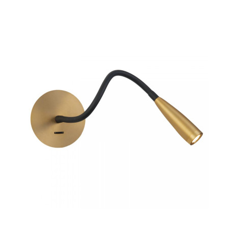 аплик H63 SCONCE LED 3W METAL BRUSHED BRASS