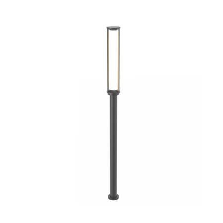 външна лампа E348 OUTDOOR LAMP POST LED 17W 3000? ALUMINIUM GRA