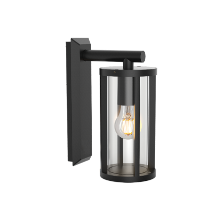 аплик E338 OUTDOOR SCONCE LIGHT E27 MAX 15W ALUMINIUM BL