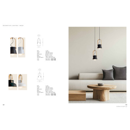 пендел 18193 PENDANT LAMP E27 MAX 40W METAL WHITE - Изображение 2